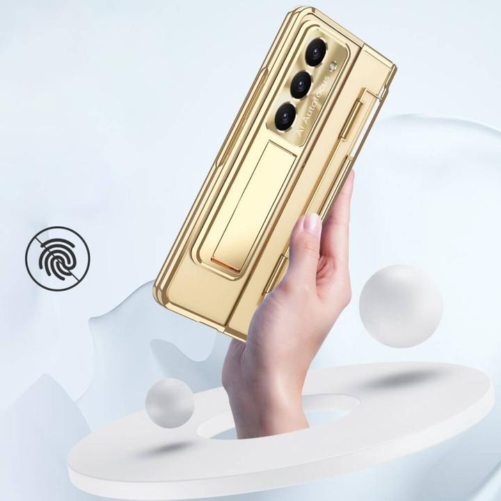 Image du produit Cover-Discount Galaxy Z Fold5 - Housse de protection à 360 degrés avec kickstand rose (Samsung Galaxy Z Fold5)