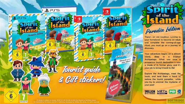 Produktbild Mindscape Spirit of the Island Paradise Edition (Switch, Switch Lite, Switch OLED, DE)