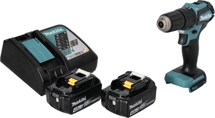 Actual product image Makita DHP 483 RM Battery impact drill 18 V 40 Nm Brushless + 2x battery 4.0 Ah + charger (Rechargeable battery operated)
