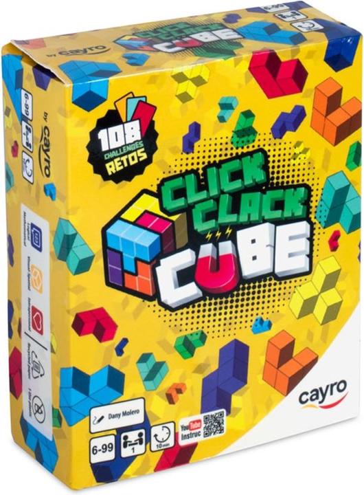 Actual product image Cayro Click Clack Cube