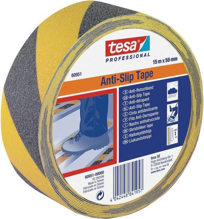 Produktbild tesa Anti-Rutsch Klebenband,15 x 25mm,schwarz (25 mm)