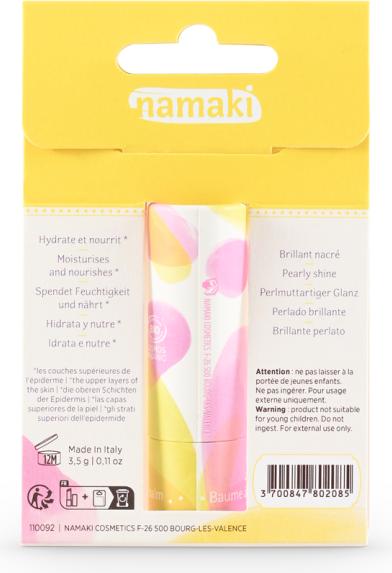 Actual product image Namaki Lip Balm Pearlescent Gloss, Vanilla (Gel)