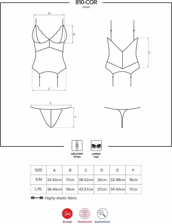 Produktbild Obsessive Victoria (L, XL)
