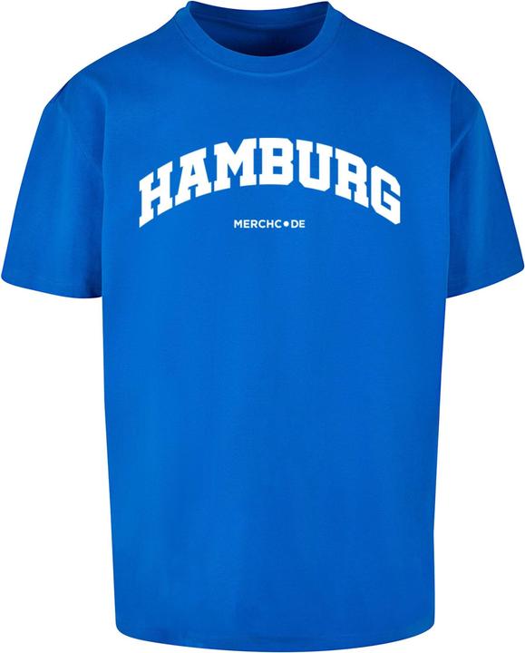 Merchcode Hamburg Wording - Heavy Oversize Tee - 112991
