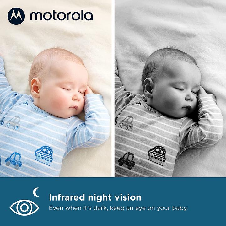 Image du produit Motorola Moniteur pour bébé Video EASE 35 Twin (Vidéo et audio, 300 m)