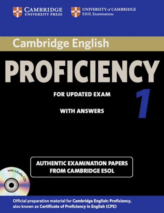 Produktbild Cambridge Certificate of Proficiency in English 1 for updated exam. Student's Book Pack (Studen (Englisch, Deutsch, Ernst Klett Sprachen, 2012)