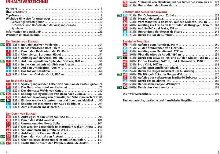 Valeurs nutritives et ingrédients Pays basque (Allemand, Franz Halbertschlager, Gerhard Russ)