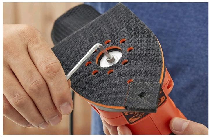 Image du produit Black & Decker Multischleifer 4in1 BEW200 (Ponceuse multi, 200 W)