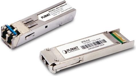 Actual product image Planet MTB-TSR Fiber Optic 850nm 100000Mbps SFP+ Network Transceiver Module