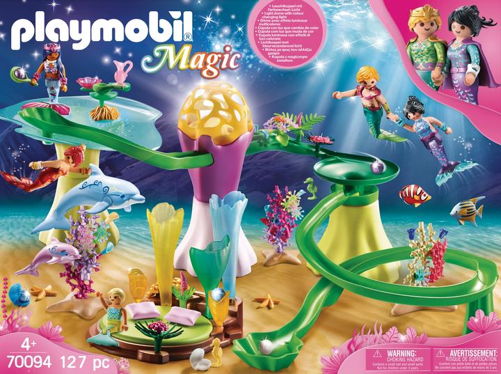 Immagine prodotto Playmobil Padiglione di corallo con cupola luminosa (70094)