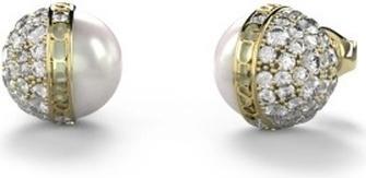 Produktbild Guess Charming gold-plated earrings with Calypso zircons JUBE04458JWYGT/U