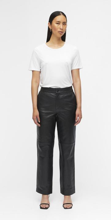 Immagine prodotto Object Pantaloni di pelle tagliati