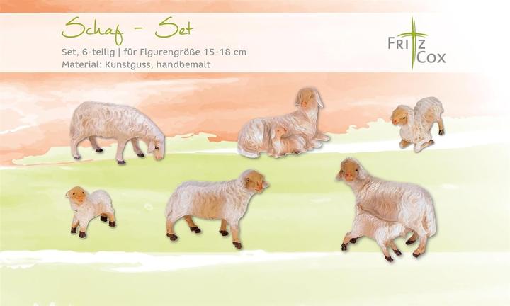 Actual product image Fritz Cox Sheep set 6 pieces