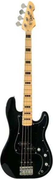 Actual product image No Name V-TONE PJB46 BK 4/4 schwarze Precision Bassgitarre (Electric bass)