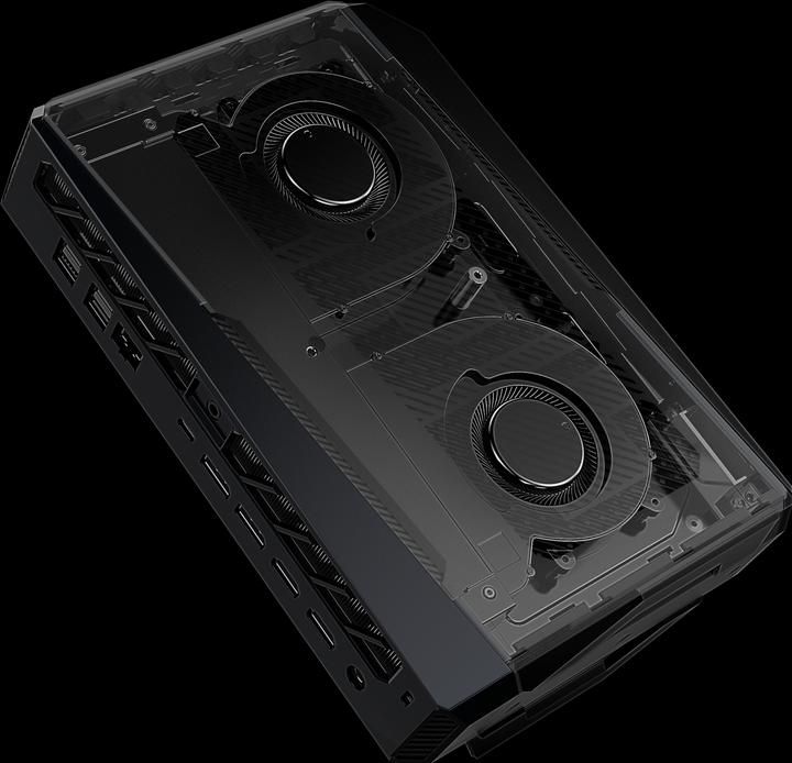 Image du produit ASUS Mini PC ROG NUC NUC15JNK9X389A2, Prozessorfamilie: Intel (32 Go, 1000 Go, GeForce RTX 5070 Ti)