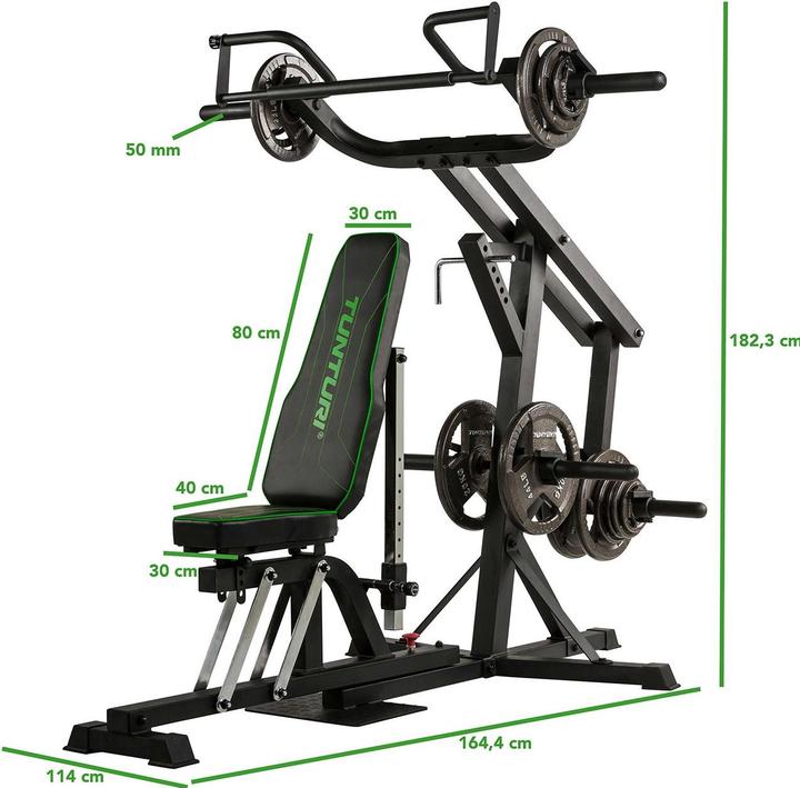 Produktbild Tunturi Leverage Gym WT80 Squat Rack