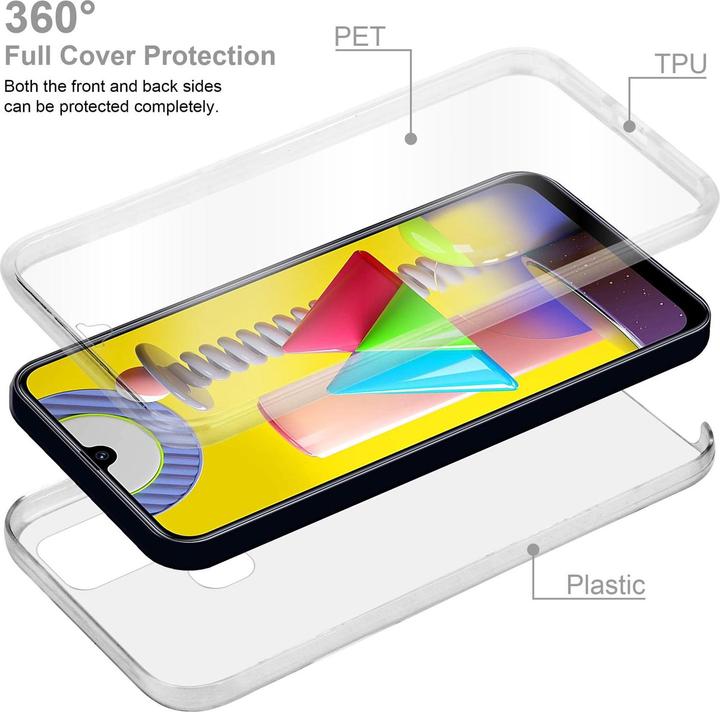 Image du produit Cadorabo TPU 360 degrés Case Cover (Samsung Galaxy M31)