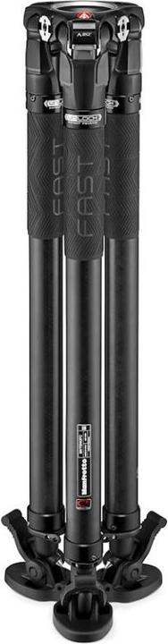 Produktbild Manfrotto 504X & CF Fast Sing Leg Tripod (Carbon)