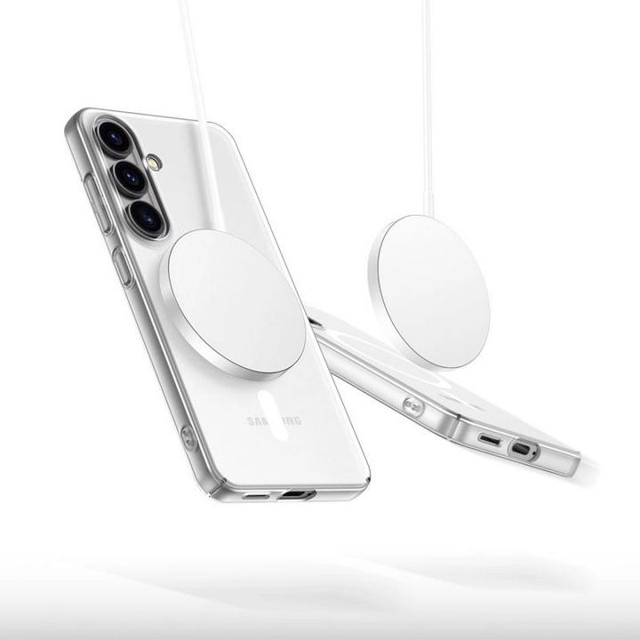 Produktbild Tech-Protect Samsung Galaxy S25 MagSlim MagSafe Case - Transparent (Samsung Galaxy S25)