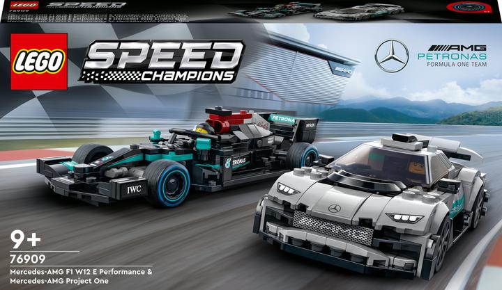 LEGO Mercedes-AMG F1 W12 E Performance & Mercedes-AMG Project One (76909, LEGO Speed Champions)