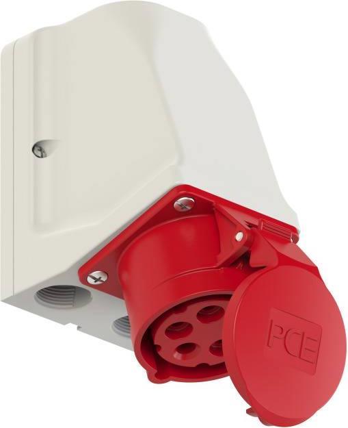 Actual product image PCE 915-6 Wall box grindable 16A 5p 6h IP44