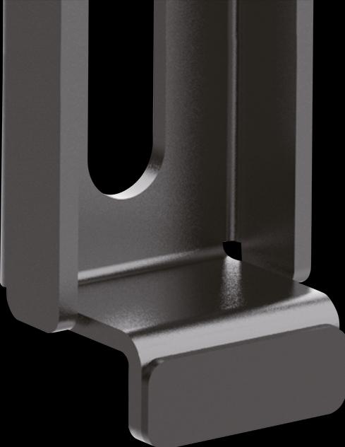 Actual product image LogiLink Mounting kit (wall plate, 2 mounting brackets) for LCD TV / curved LCD TV (narrow) (Wall, 65", 40 kg)
