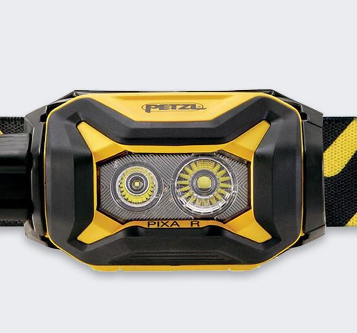 Image du produit Petzl E120CA00 Headlamp PIXA R black/yellow (600 lm)
