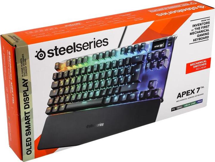 Produktbild SteelSeries Apex 7 TKL (DE, Kabelgebunden)