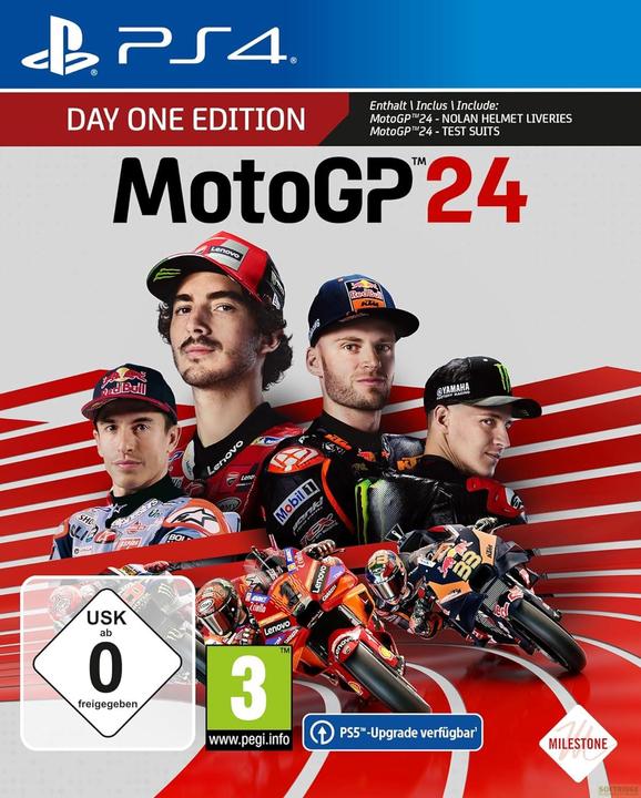 Produktbild Milestone MotoGP 24 Day One Edition (PS4, Multilingual)