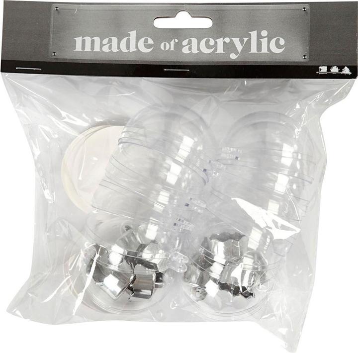 Produktbild Creativ Company Dekokugeln Transparent 5cm, 10 Stk.