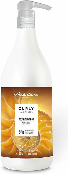 Alcantara Cosmética CURLY HAIR SYSTEM smooth conditioner 1000 ml (1000 ml)