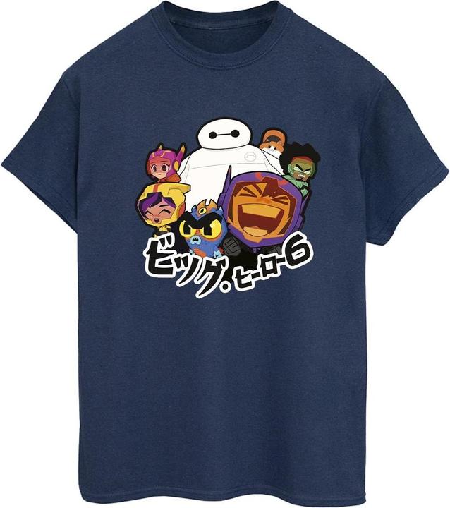 Disney Big Hero 6 Baymax Group Manga TShirt (3XL)