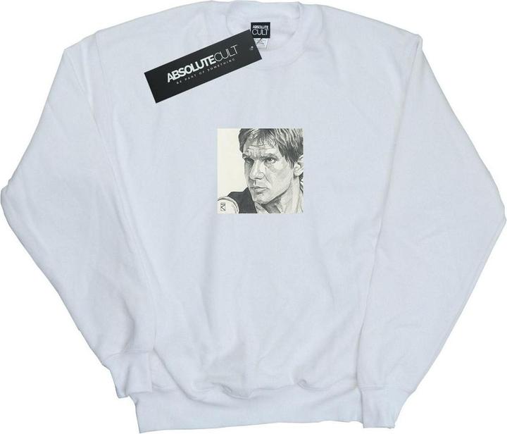 Star Wars Han Solo Drawing Sweatshirt (S)