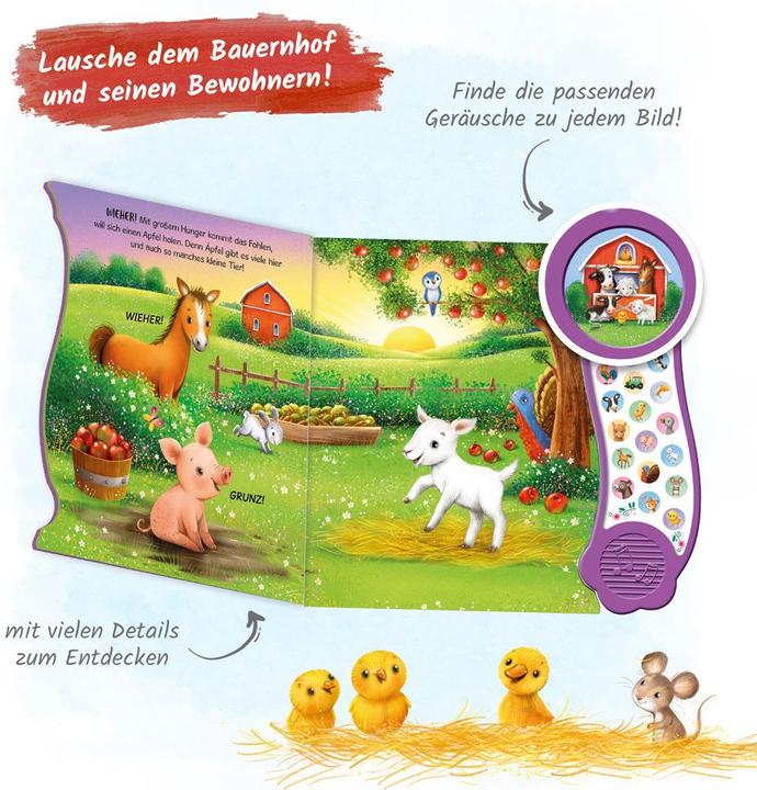 Produktbild Soundbuch Tiere auf dem Bauernhof (Deutsch)