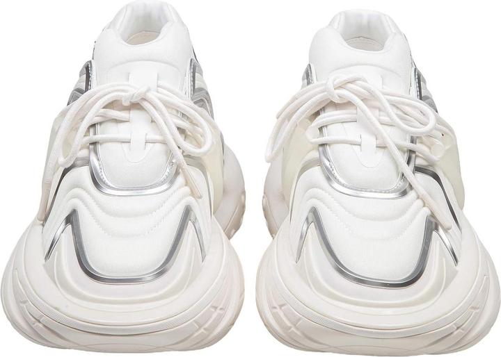 Immagine prodotto Balmain unicorn wave neoprene and leather sneakers white color (40)