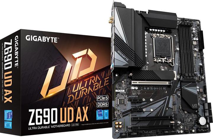 Actual product image Gigabyte Z690 UD AX (LGA 1700, Intel Z690H, ATX)