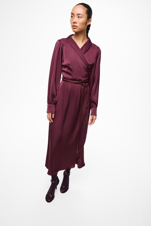 Actual product image Vila Langärmeliges Midi Wickelkleid (44)