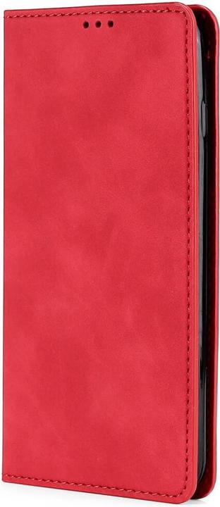 Produktbild Cover-Discount OPPO A57s - Stand Flip Case Hülle rot (Oppo A57s)