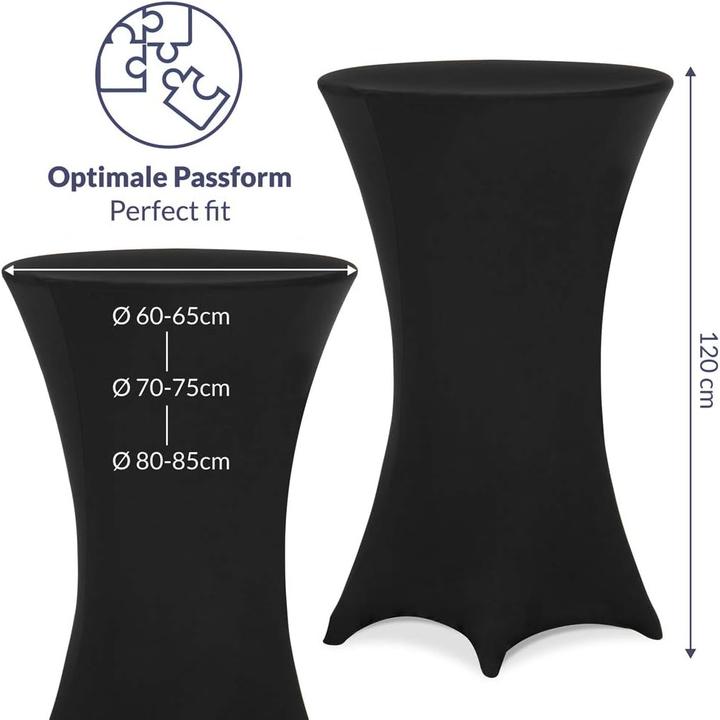 Produktbild Detex 2x Stehtischhussen (60 x 120 cm)