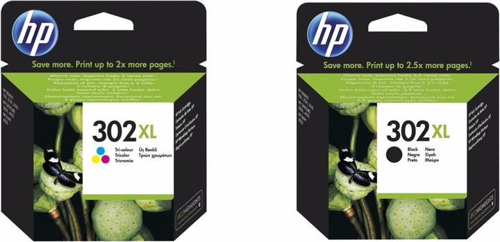 Produktbild HP 302XL + 302 Tri-color XL