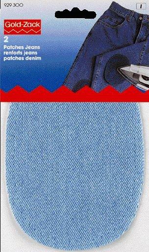 Actual product image Prym Application 10 x 14 cm light blue, 2 pieces (2 x)