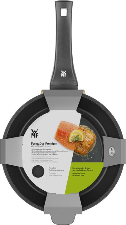 Immagine prodotto WMF Permadura Premium (24 cm, Padella per friggere, Alluminio pressofuso)