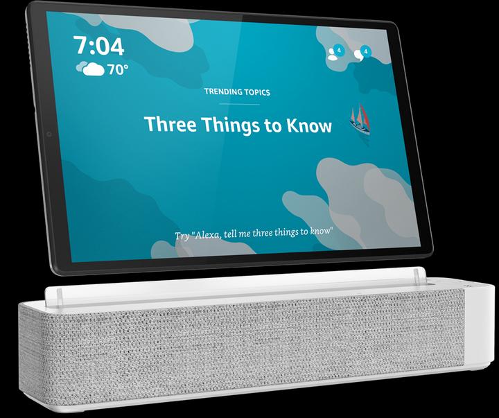 Produktbild Lenovo Tab M10 Plus (2. Gen) mit Amazon Alexa built-in (4G, 10.30", 32 GB, Platinum Grey)