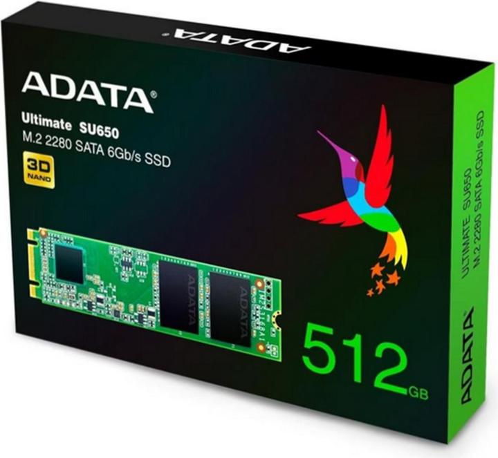 Productafbeelding Adata Ultieme SU650 (512 GB, M.2 2280)