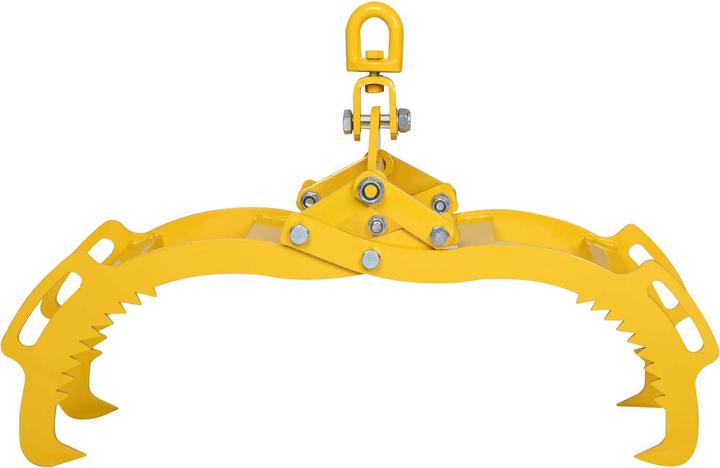Actual product image Wiltec Professional Forestry Logging/ Grapple Claw for Tree Trunks and Logs up to Ø620mm and max. 1200kg (420 mm)
