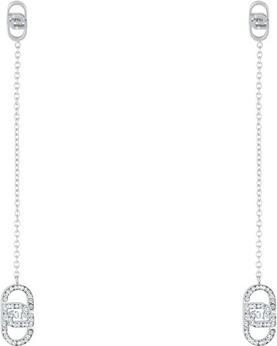Liu Jo Charming Long Earrings With Crystals Lj2901