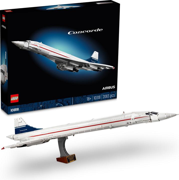 Actual product image LEGO Concorde (10318, LEGO Icons, LEGO Rare Sets)