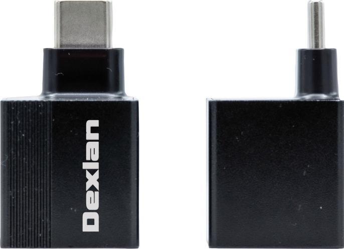 Actual product image Dexlan Tiny USB-C to RJ45 Gigabit Ethernet Adapter (USB-C, RJ45 (1x))