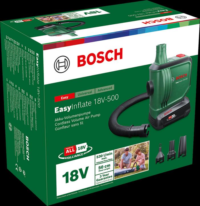 Produktbild Bosch Home & Garden EasyInflate 18V-500