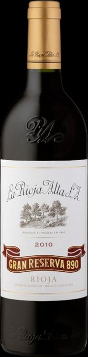 La Rioja Alta 890 Gran Reserva DOC Rioja (2011)